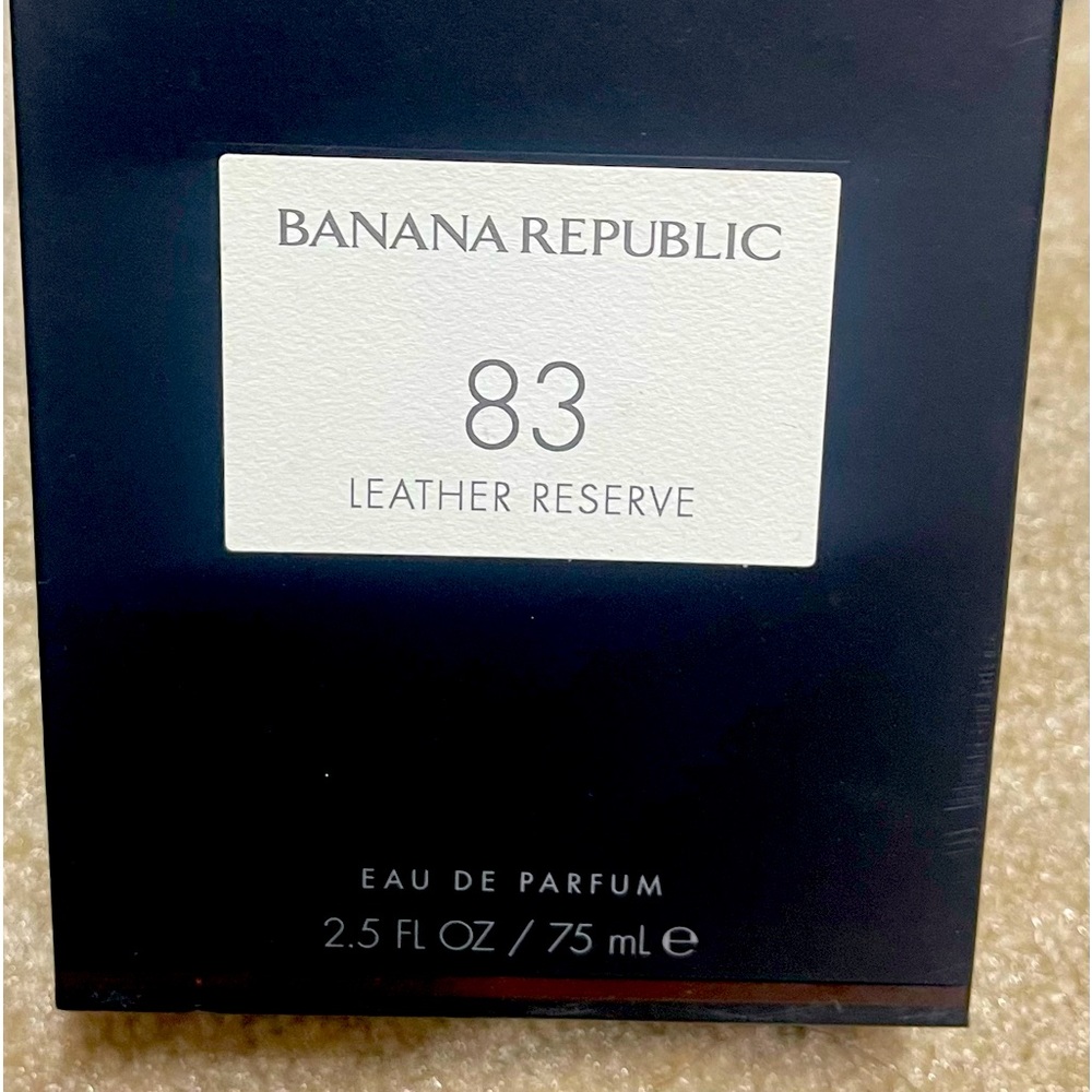 Banana Republic 83 leather reserve, 2.5 ounces